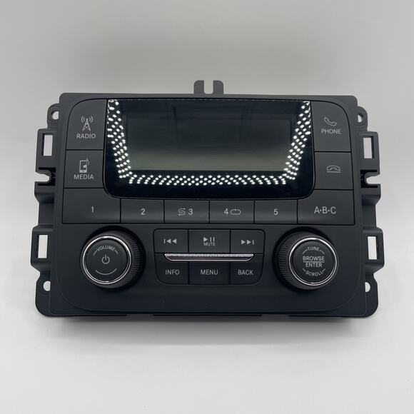 2017-2020 Dodge Ram Radio Receiver Display 3.0" Screen Panel 68271362AC VP1 OEM - Picture 1 of 8